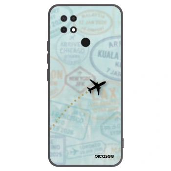 Picasee husă neagră din silicon pentru Xiaomi Redmi 10C - FLIGHT PATH