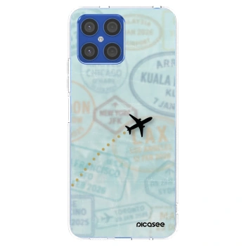 Picasee husă transparentă din silicon pentru Honor X8 4G - FLIGHT PATH
