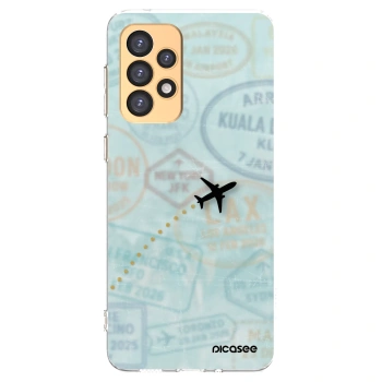 Picasee husă transparentă din silicon pentru Samsung Galaxy A33 5G A336 - FLIGHT PATH