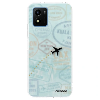 Picasee husă transparentă din silicon pentru Vivo Y01 - FLIGHT PATH