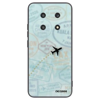 Picasee husă neagră din silicon pentru Honor Magic4 Lite 5G - FLIGHT PATH