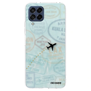 Picasee husă transparentă din silicon pentru Samsung Galaxy M53 5G - FLIGHT PATH