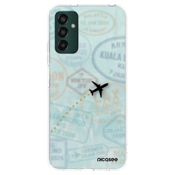 Picasee husă transparentă din silicon pentru Samsung Galaxy M13 M135F - FLIGHT PATH