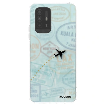 Picasee husă transparentă din silicon pentru OPPO A94 5G - FLIGHT PATH