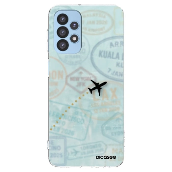 Picasee husă transparentă din silicon pentru Samsung Galaxy A23 A235F 4G - FLIGHT PATH
