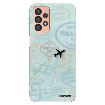 Picasee husă transparentă din silicon pentru Samsung Galaxy A23 A236B 5G - FLIGHT PATH