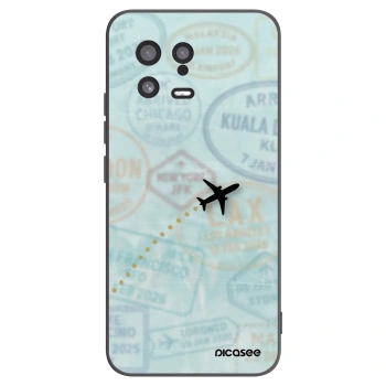 Picasee husă neagră din silicon pentru Xiaomi 13 - FLIGHT PATH