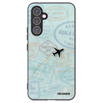 Picasee husă neagră din silicon pentru Samsung Galaxy A54 5G A546B - FLIGHT PATH