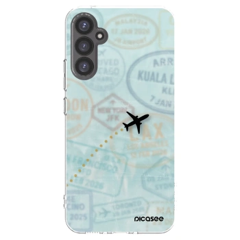 Picasee husă transparentă din silicon pentru Samsung Galaxy A34 5G A346B - FLIGHT PATH