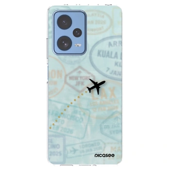 Picasee husă transparentă din silicon pentru Xiaomi Redmi Note 12 Pro 5G - FLIGHT PATH