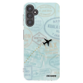 Picasee husă transparentă din silicon pentru Samsung Galaxy A14 4G A145R - FLIGHT PATH