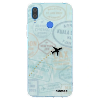 Picasee husă transparentă din silicon pentru Huawei Nova 3 - FLIGHT PATH