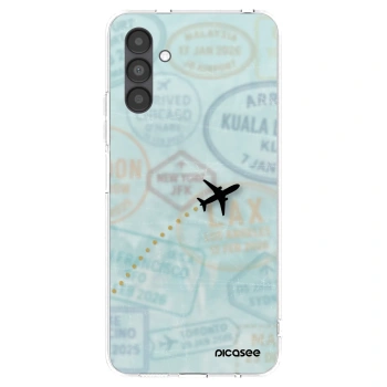 Picasee husă transparentă din silicon pentru Samsung Galaxy A04s A047F - FLIGHT PATH