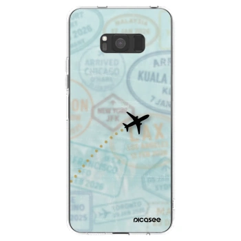 Picasee husă transparentă din silicon pentru Samsung Galaxy S8 G950F - FLIGHT PATH