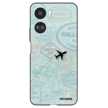 Picasee husă neagră din silicon pentru Honor 90 Lite 5G - FLIGHT PATH