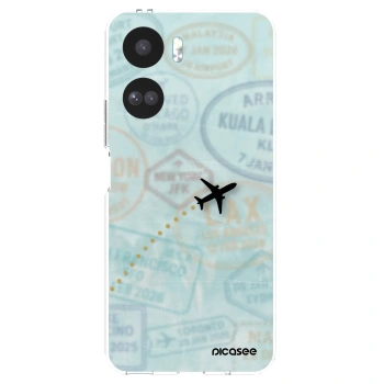 Picasee husă transparentă din silicon pentru Honor 90 Lite 5G - FLIGHT PATH