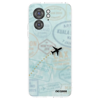 Picasee husă transparentă din silicon pentru Motorola Edge 40 - FLIGHT PATH