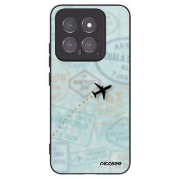 Picasee husă neagră din silicon pentru Xiaomi 14 - FLIGHT PATH