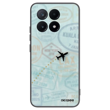 Picasee husă neagră din silicon pentru Xiaomi Poco X6 Pro - FLIGHT PATH
