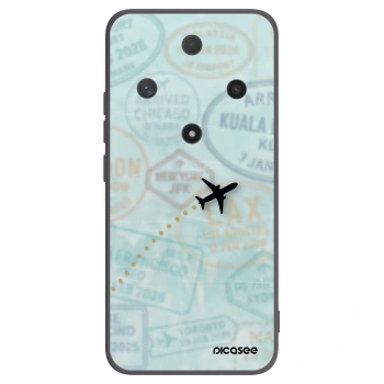 Picasee husă neagră din silicon pentru Honor Magic6 Lite 5G - FLIGHT PATH