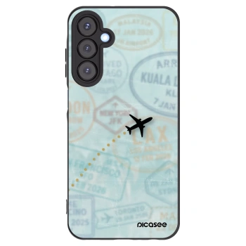 Picasee husă neagră din silicon pentru Samsung Galaxy A25 A256B 5G - FLIGHT PATH