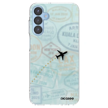 Picasee husă transparentă din silicon pentru Samsung Galaxy A15 A156B 5G - FLIGHT PATH