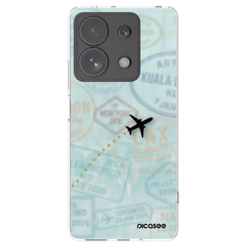 Picasee husă transparentă din silicon pentru Xiaomi Redmi Note 13 Pro 4G - FLIGHT PATH