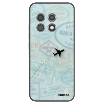 Picasee husă neagră din silicon pentru OnePlus 11 5G - FLIGHT PATH