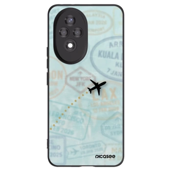 Picasee husă neagră din silicon pentru Honor 200 Pro 5G - FLIGHT PATH