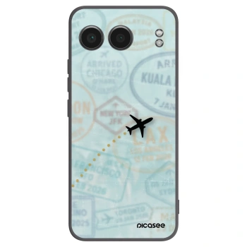 Picasee husă neagră din silicon pentru OnePlus Nord 4 - FLIGHT PATH