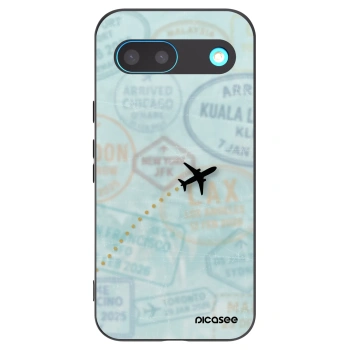Picasee husă neagră din silicon pentru Google Pixel 8 - FLIGHT PATH