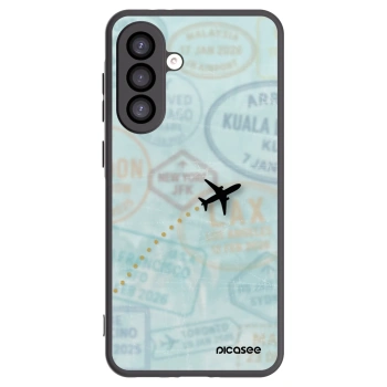 Picasee husă neagră din silicon pentru Samsung Galaxy A26 5G A266B - FLIGHT PATH