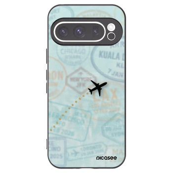 Picasee husă neagră din silicon pentru Google Pixel 9 Pro XL - FLIGHT PATH