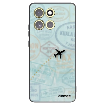 Picasee husă neagră din silicon pentru Motorola Moto G86 Power 5G - FLIGHT PATH