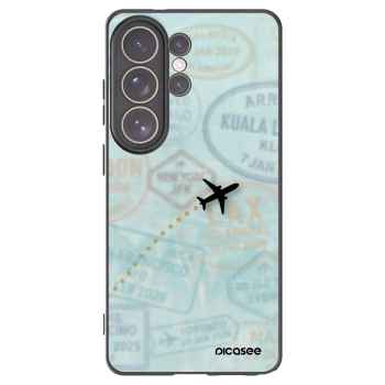 Picasee husă neagră din silicon pentru Samsung Galaxy S26 Ultra - FLIGHT PATH