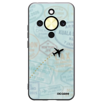 Picasee husă neagră din silicon pentru Honor Magic8 Lite 5G - FLIGHT PATH