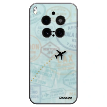 Picasee husă neagră din silicon pentru Vivo X300 Pro - FLIGHT PATH