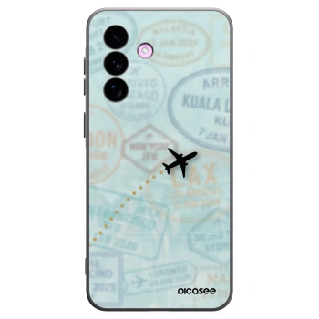 Picasee husă neagră din silicon pentru Samsung Galaxy A57 5G - FLIGHT PATH