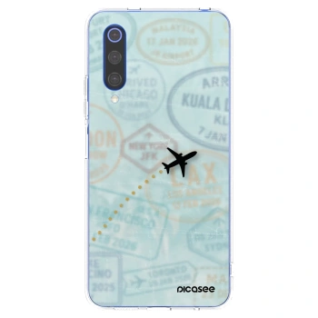 Picasee husă transparentă din silicon pentru Xiaomi Mi 9 SE - FLIGHT PATH