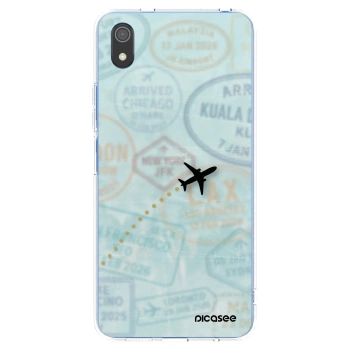 Picasee husă transparentă din silicon pentru Xiaomi Redmi 7A - FLIGHT PATH