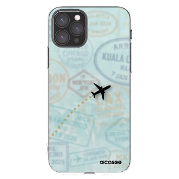 Picasee husă transparentă din silicon pentru Apple iPhone 11 Pro - FLIGHT PATH