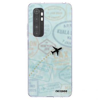 Picasee husă transparentă din silicon pentru Xiaomi Mi Note 10 Lite - FLIGHT PATH