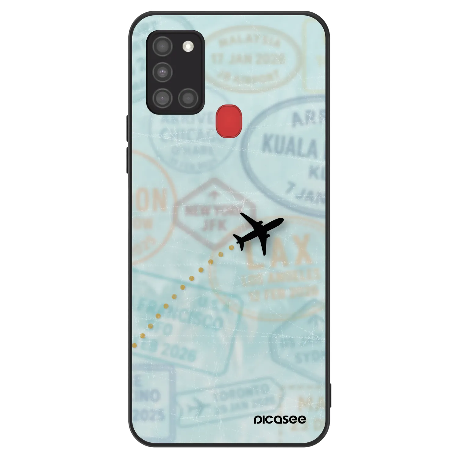 Picasee ULTIMATE CASE pentru Samsung Galaxy A21s - FLIGHT PATH