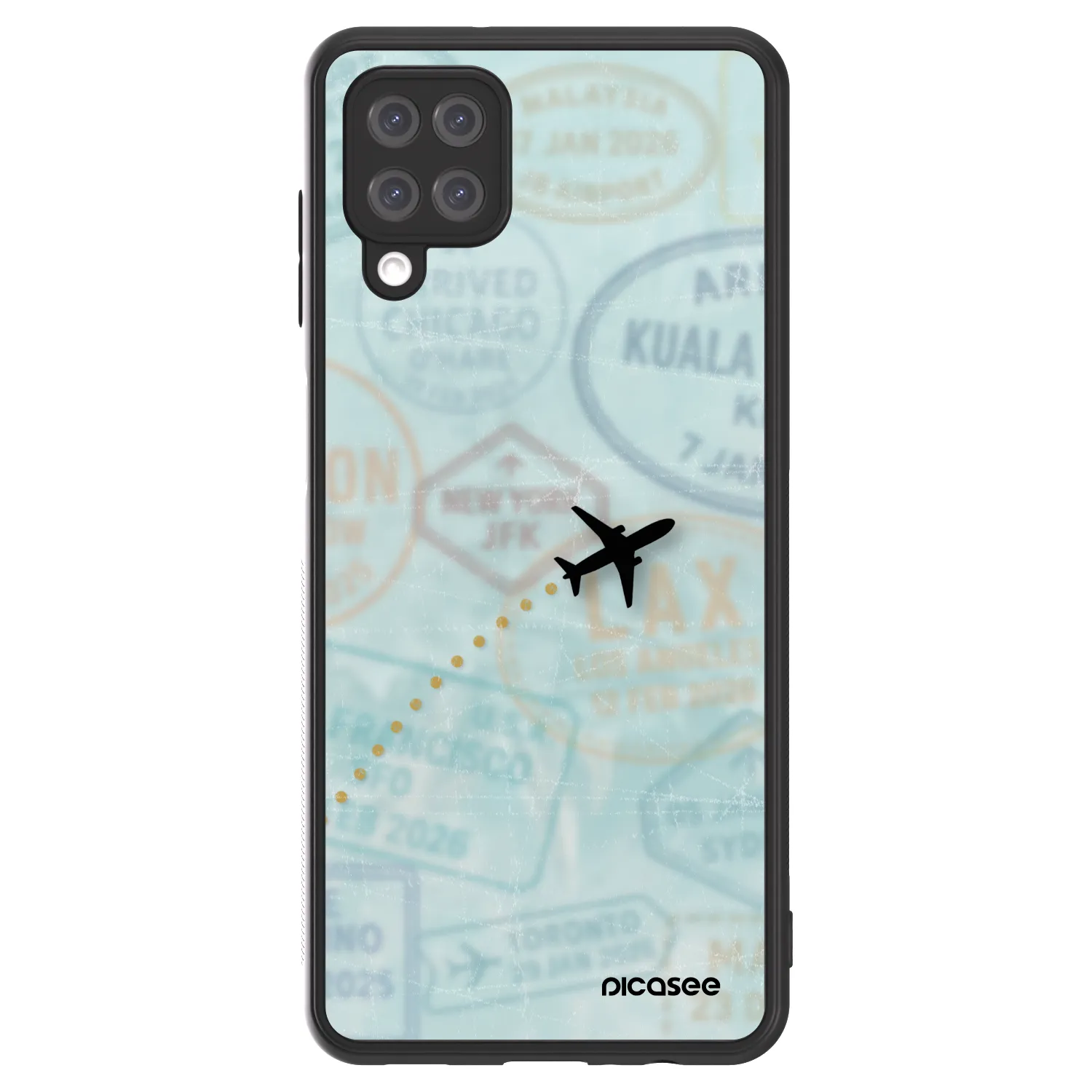 Picasee ULTIMATE CASE pentru Samsung Galaxy A12 A125F - FLIGHT PATH