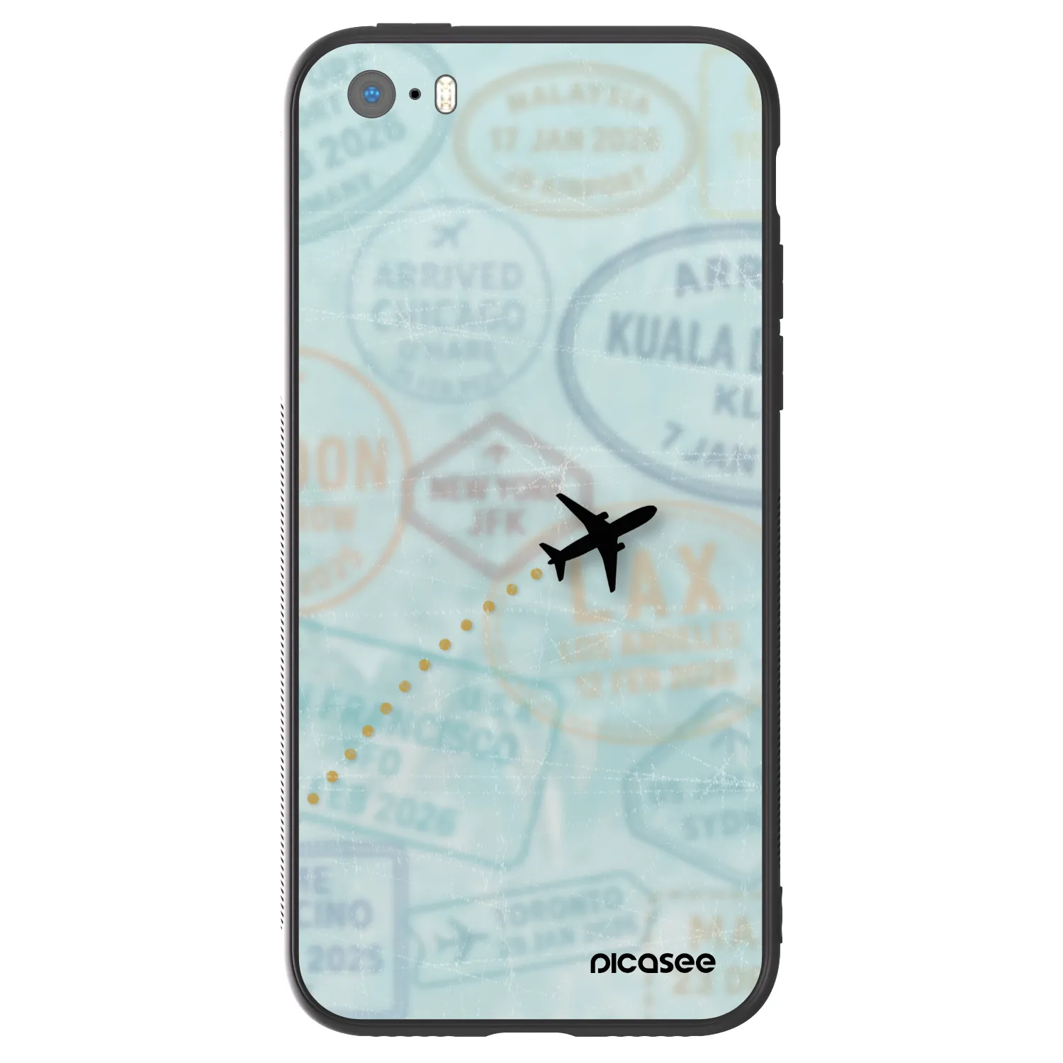 Picasee ULTIMATE CASE pentru Apple iPhone 5/5S/SE - FLIGHT PATH
