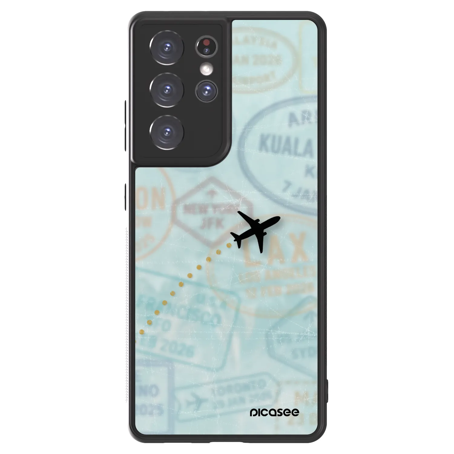 Picasee ULTIMATE CASE pentru Samsung Galaxy S21 Ultra 5G G998B - FLIGHT PATH