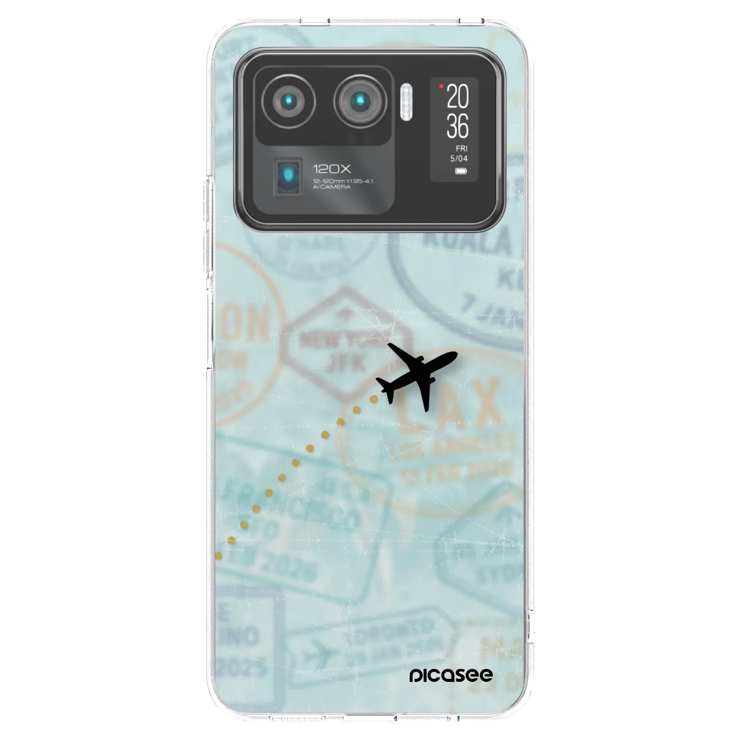 Picasee husă transparentă din silicon pentru Xiaomi Mi 11 Ultra - FLIGHT PATH