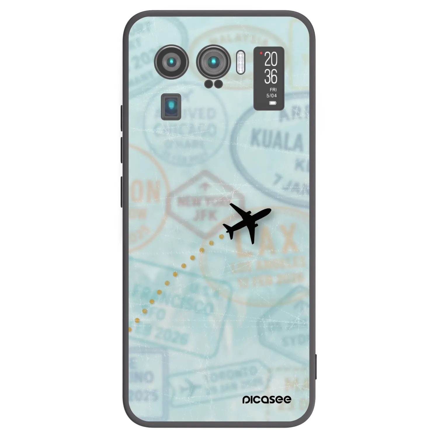 Picasee husă neagră din silicon pentru Xiaomi Mi 11 Ultra - FLIGHT PATH