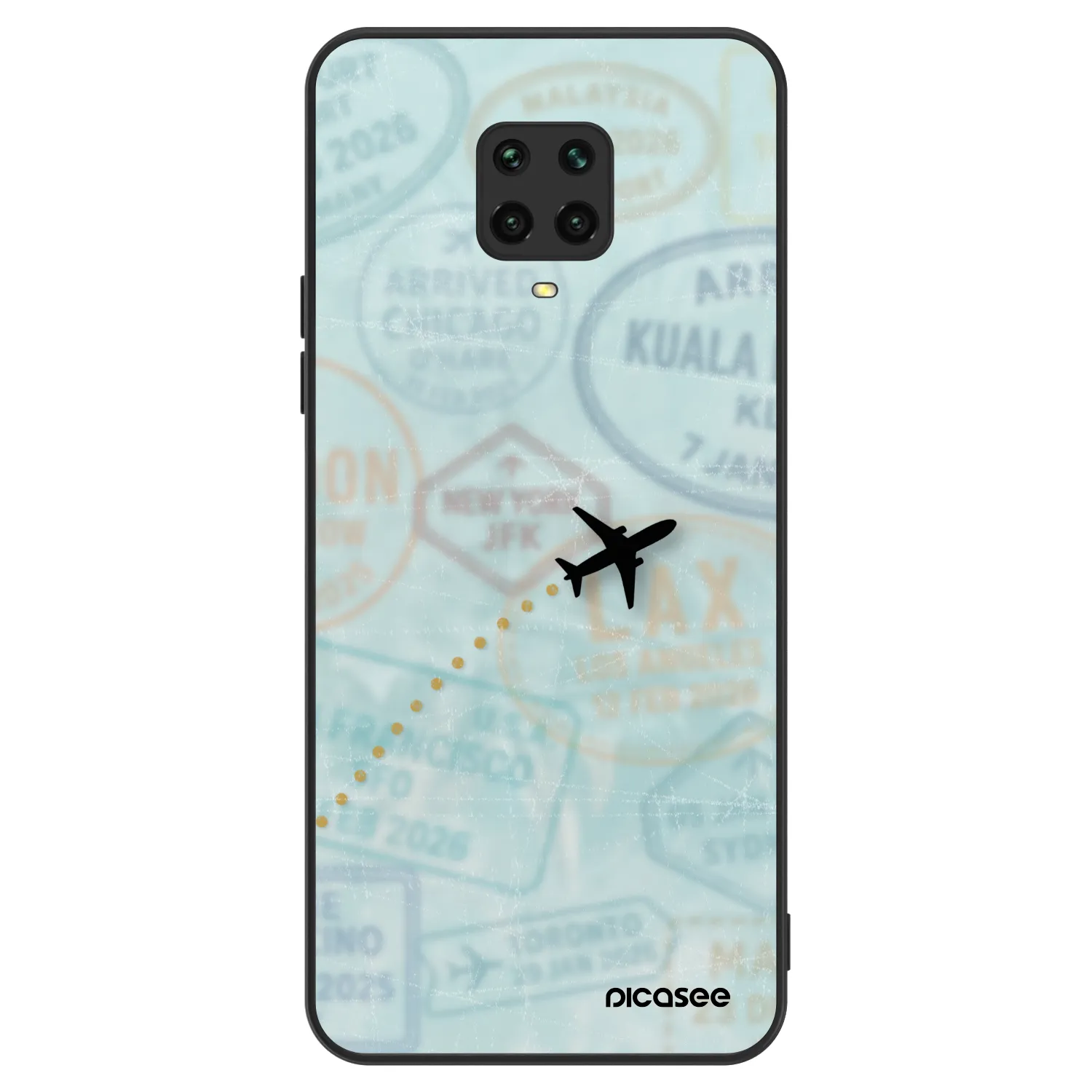 Picasee ULTIMATE CASE pentru Xiaomi Redmi Note 9S - FLIGHT PATH