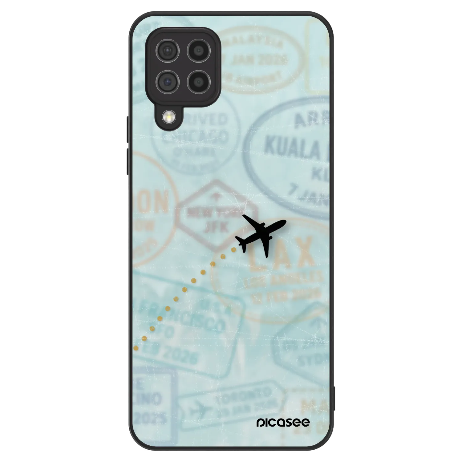 Picasee ULTIMATE CASE pentru Samsung Galaxy A22 A225F 4G - FLIGHT PATH
